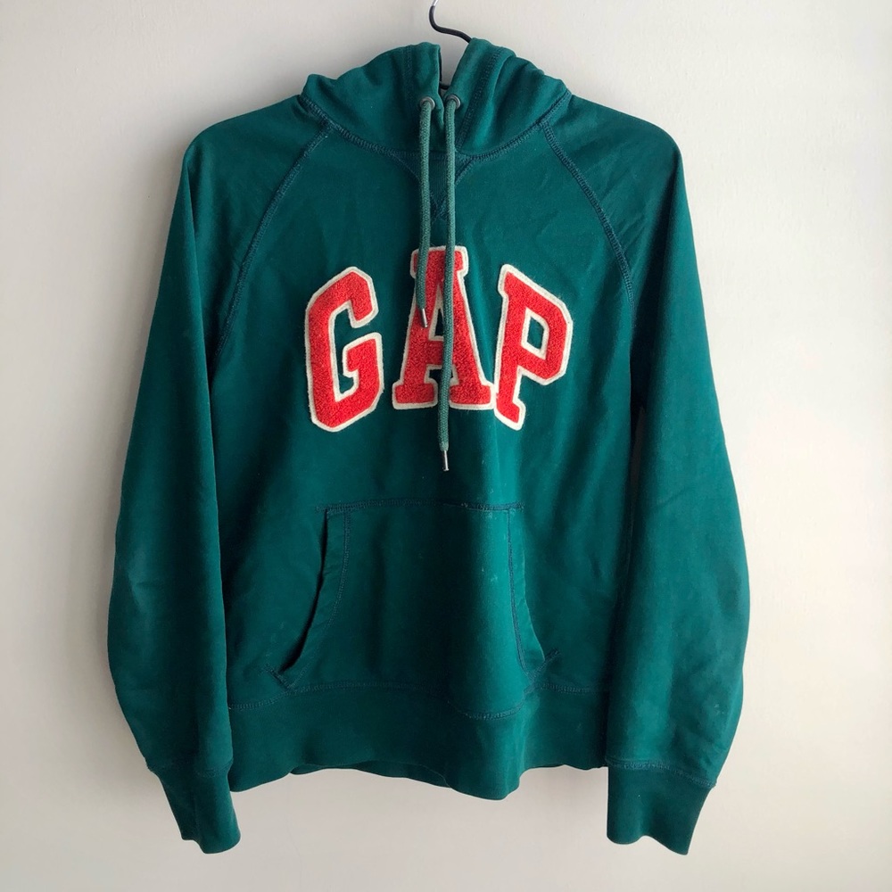 Gap Green/Orange Hoodie